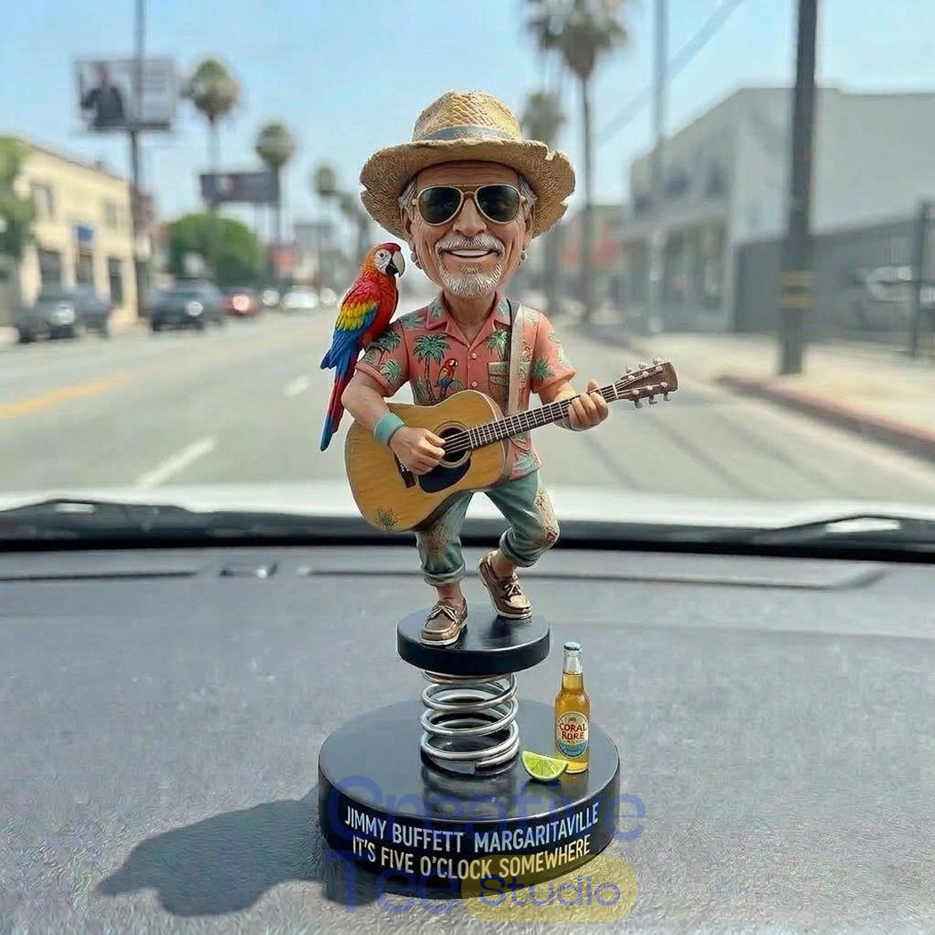 Jimmy Buffett “Margaritaville” Dashboard Bobblehead