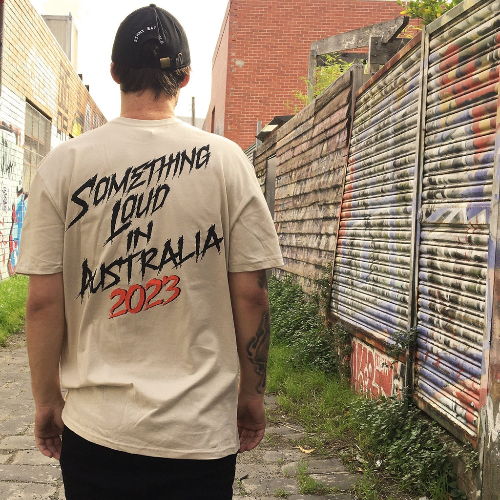 Something Loud In AUS Tee (Sand) Hoodie, Sweatshirt | CoreVibeTees.com (Image 3)