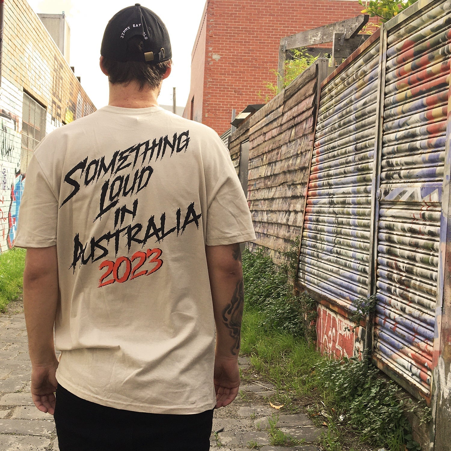 Something Loud In AUS Tee (Sand) Hoodie, Sweatshirt | CoreVibeTees.com (Image 3)