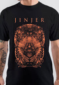 Jinjer Band Flowers T-Shirt Hoodie, Sweatshirt | CoreVibeTees.com