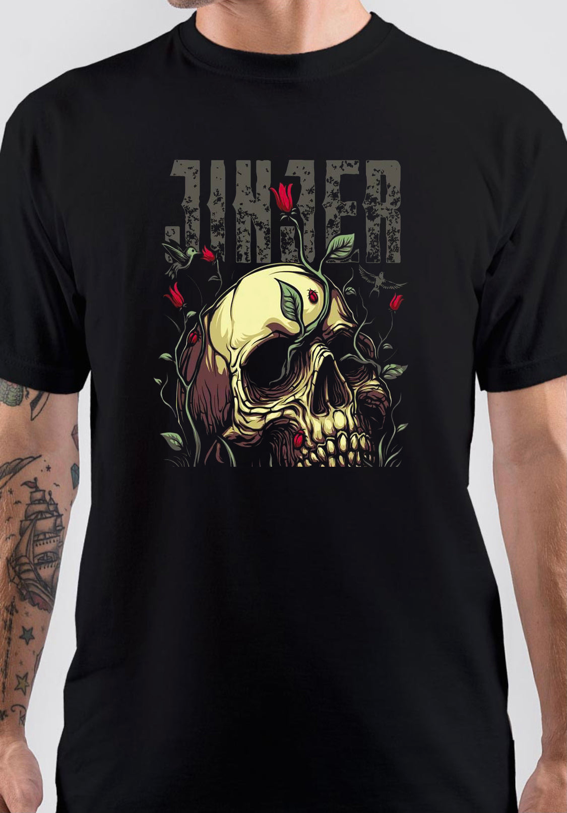Jinjer Band Skull T-Shirt Hoodie, Sweatshirt | CoreVibeTees.com