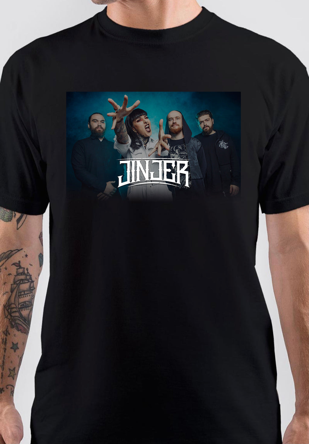 Jinjer Band Members T-Shirt Hoodie, Sweatshirt | CoreVibeTees.com