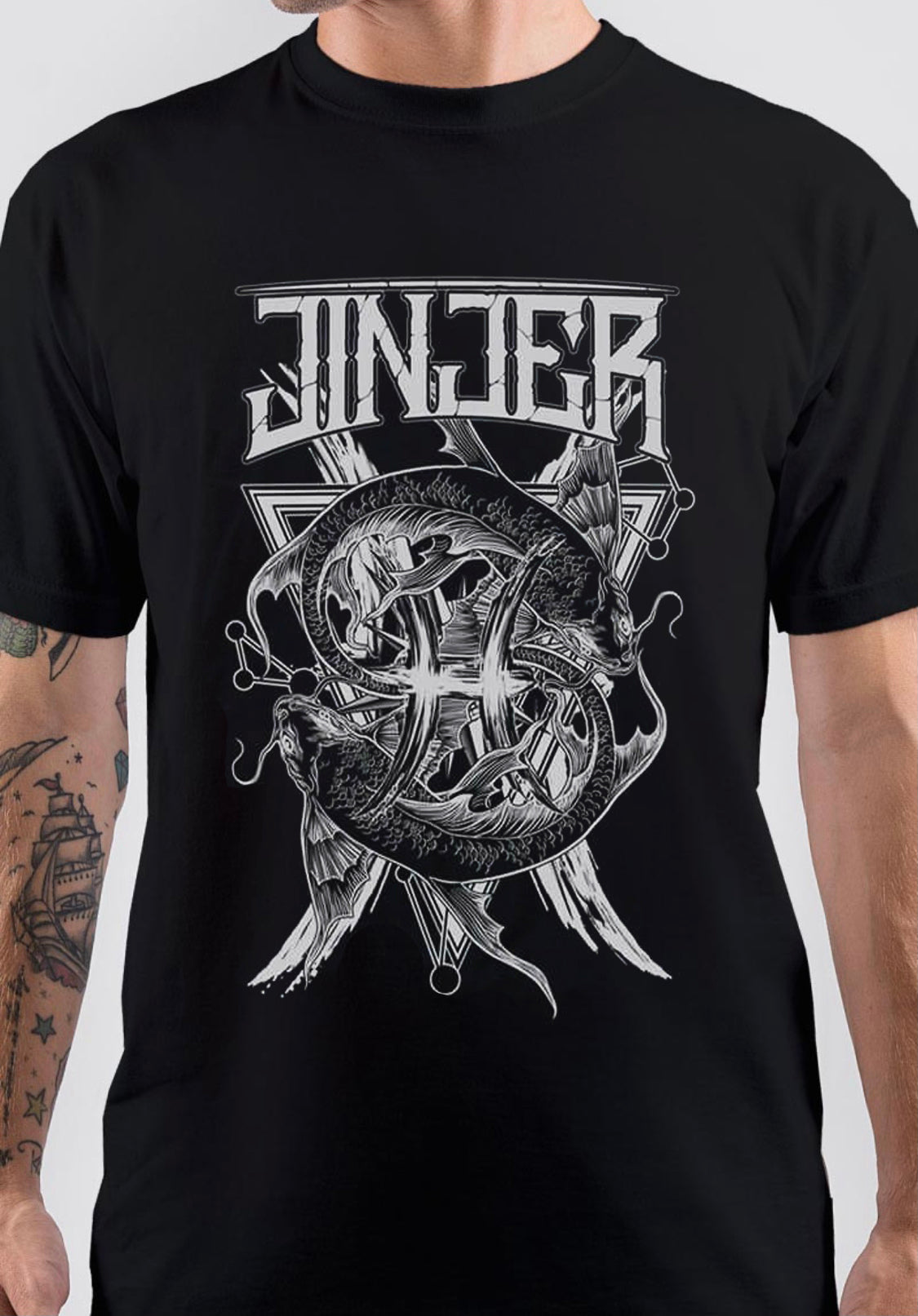 Jinjer Pisces T-Shirt Hoodie, Sweatshirt | CoreVibeTees.com