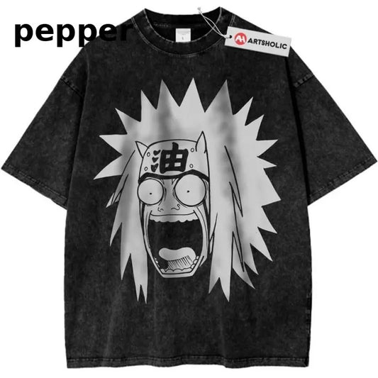 Jiraiya Shirt, Naruto Shirt, Anime Shirt, Vintage Tee