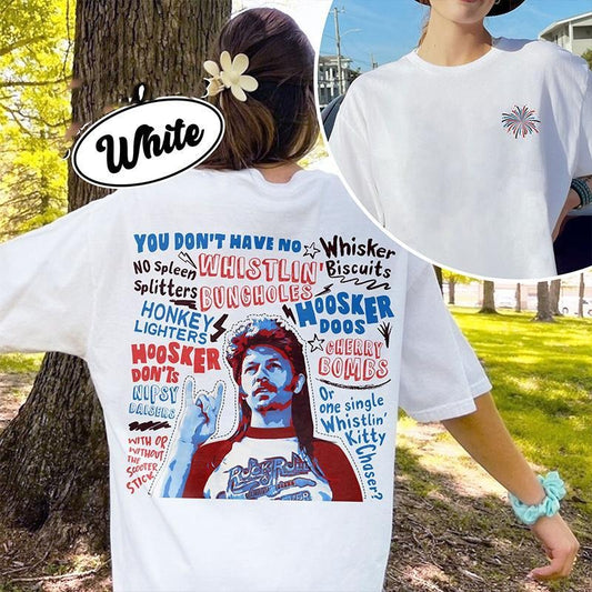 Joe Dirt 4th July Shirt, Joe Dirt Merica 2 Sided Shirt, Trendy 4th of July Shirt, Independence Day Gift Trending Funny Quote Shirt