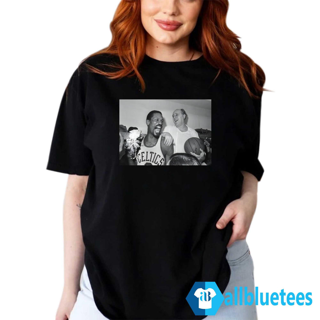 Joe Mazzulla Bill Russell And Red Auerbach Shirt