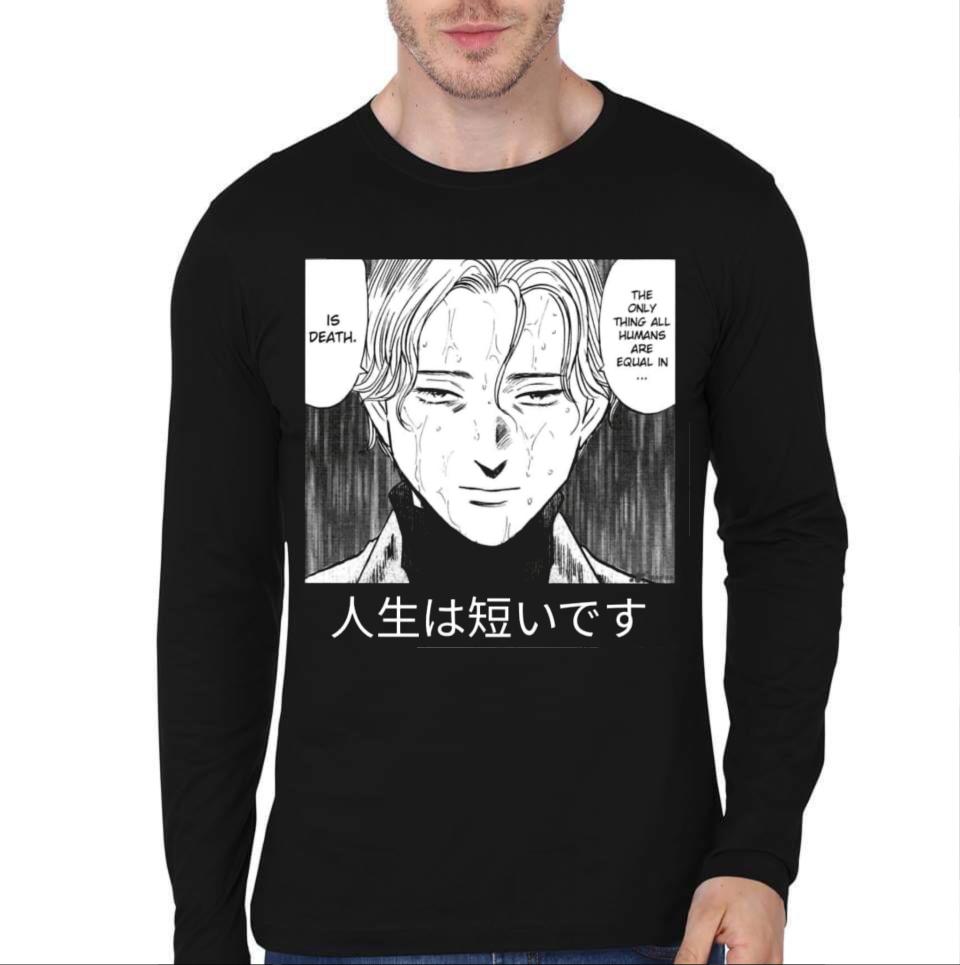 Johan Liebert Full Sleeve T-Shirt Hoodie, Sweatshirt | CoreVibeTees.com