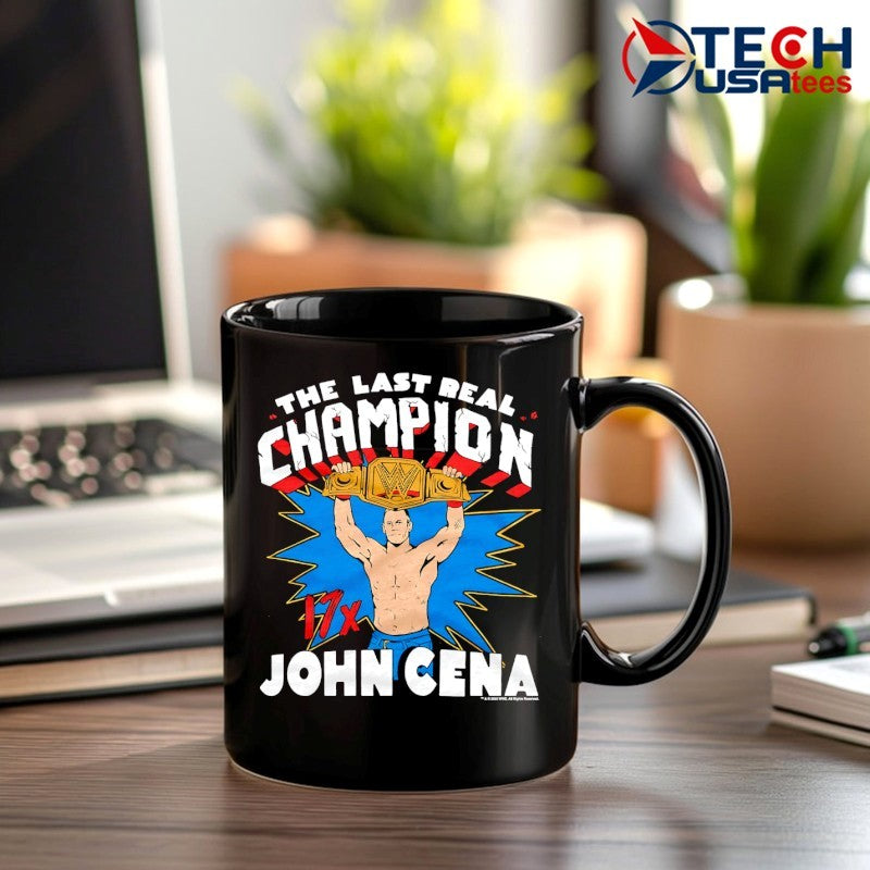John Cena The Last Real Champion 17X Hustle Loyalty Respect shirt