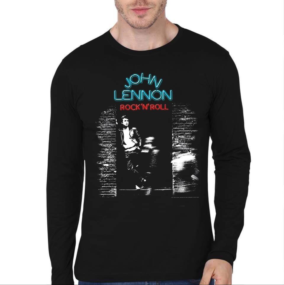 John Lennon Full Sleeve T-Shirt Hoodie, Sweatshirt | CoreVibeTees.com