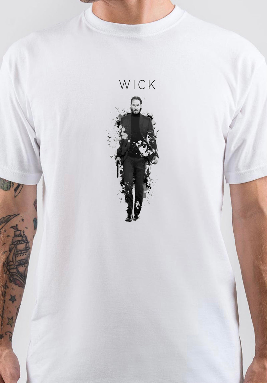 John Wick Art T-Shirt Hoodie, Sweatshirt | CoreVibeTees.com