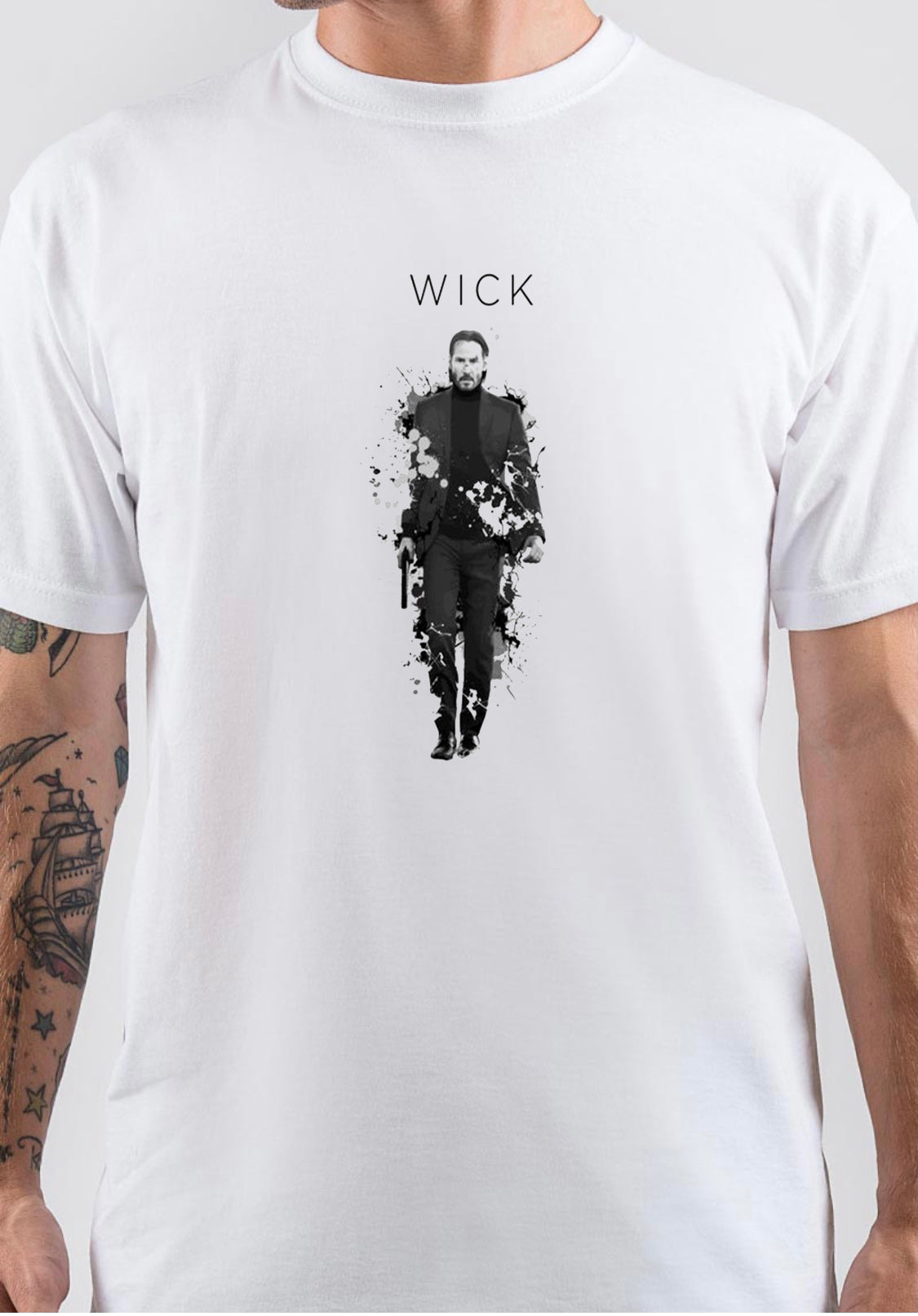 John Wick Art T-Shirt Hoodie, Sweatshirt | CoreVibeTees.com