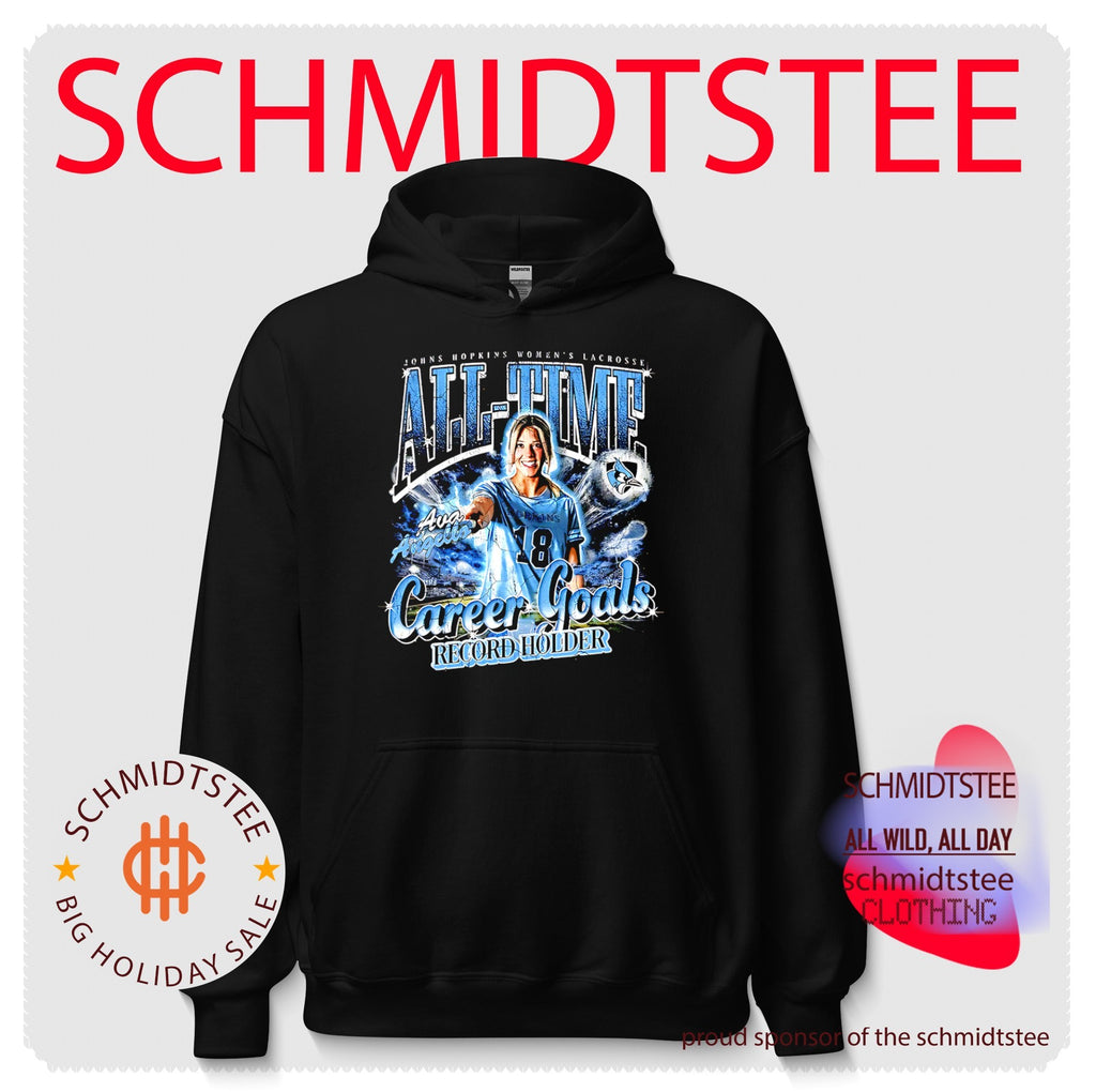 Johns Hopkins University Women’s Lacrosse team Ava Angello graphic shirt
