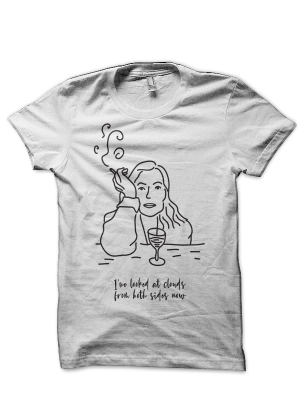 Joni Mitchell White T-Shirt Style003 Hoodie, Sweatshirt | CoreVibeTees.com