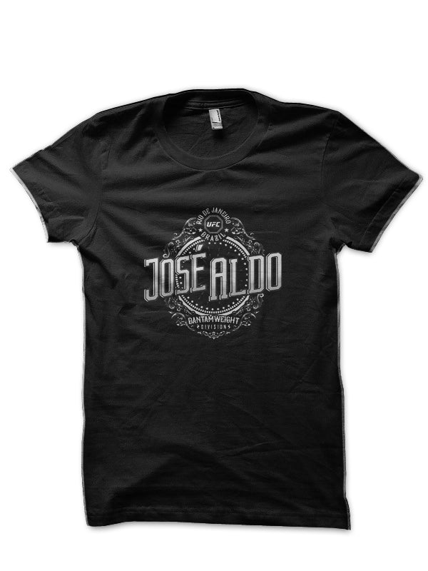 Jose Aldo Black T-Shirt Style003 Hoodie, Sweatshirt | CoreVibeTees.com