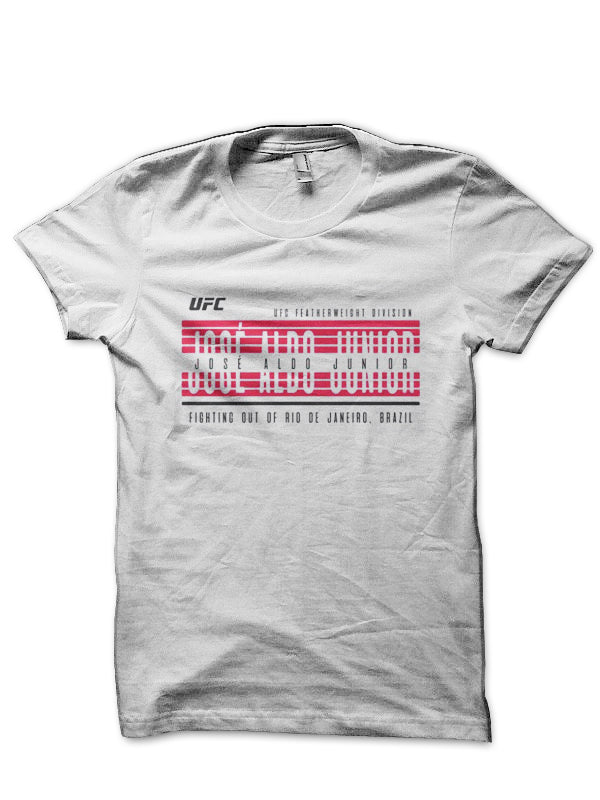 Jose Aldo White T-Shirt Style002 Hoodie, Sweatshirt | CoreVibeTees.com