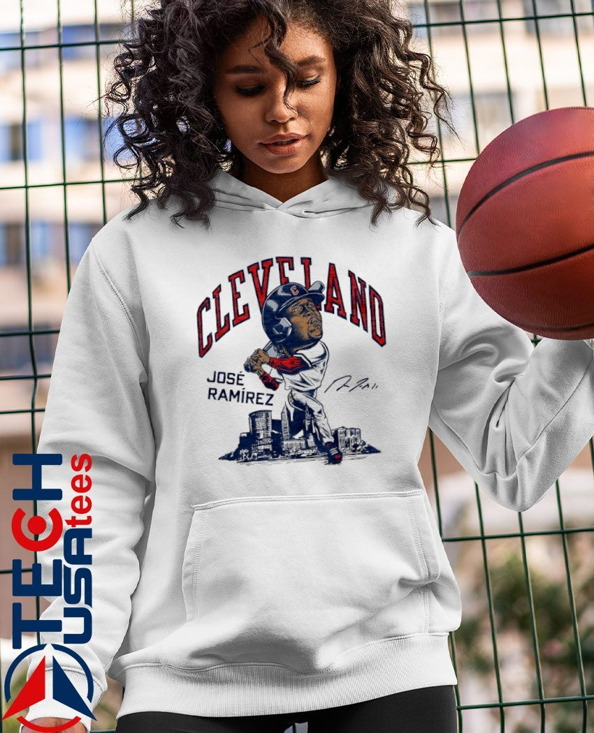 Jose Ramirez Cleveland Guardians superstar caricature signature shirt