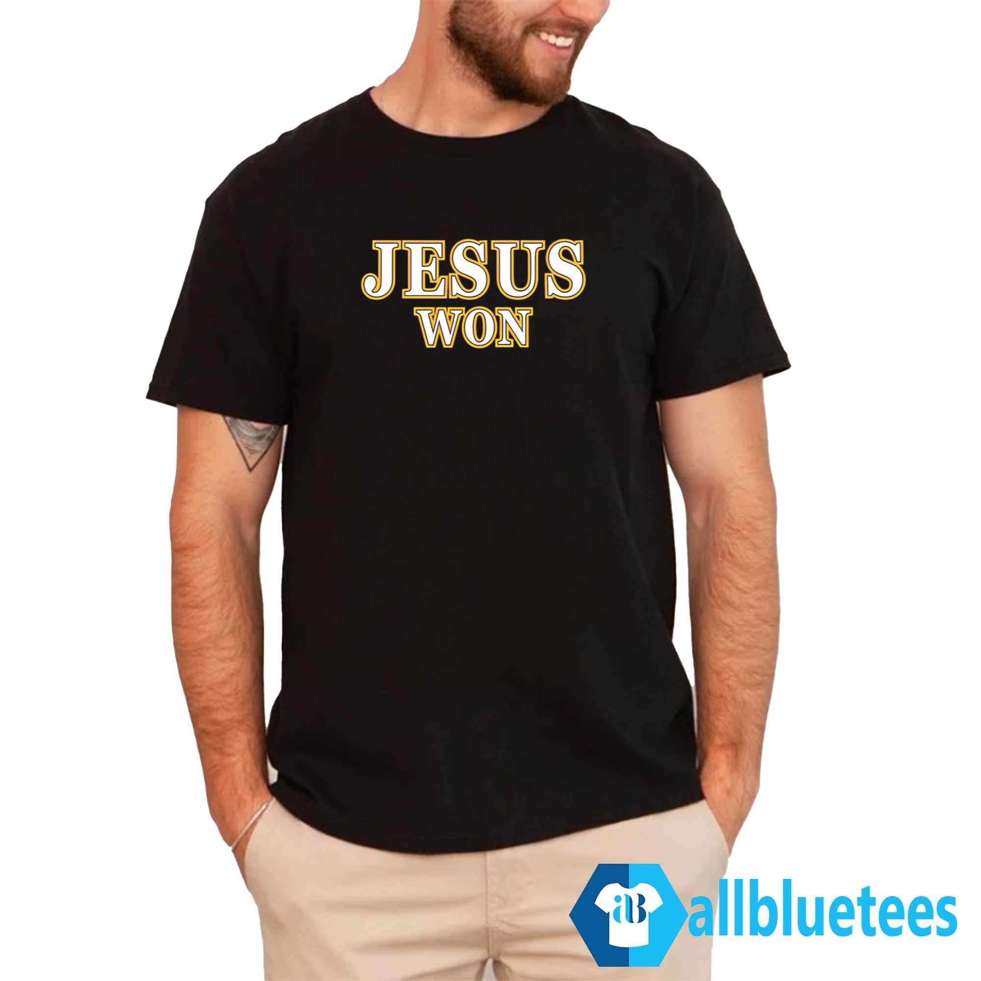 Josh Pearson Jesus Won Shirt