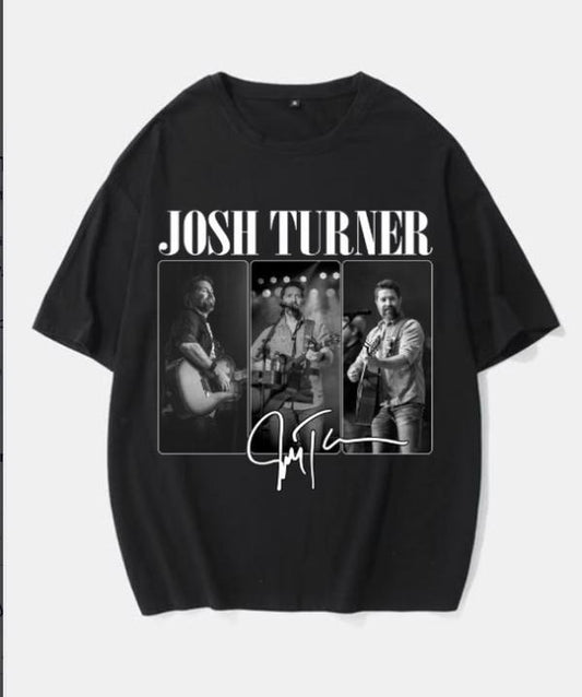 Josh Turner Concert Tee Black T-shirt