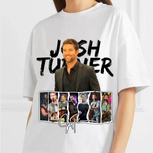 Josh Turner Country Music Tour T-Shirt Menswear Streetwear