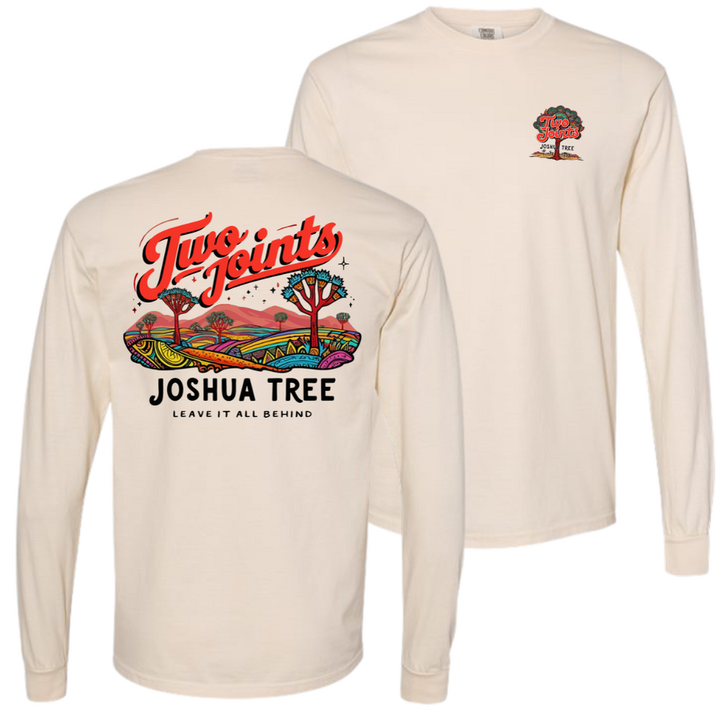 Joshua Tree Long Sleeve Tee Hoodie, Sweatshirt | CoreVibeTees.com (Image 1)