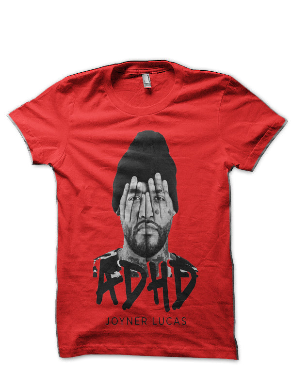 Joyner Lucas Red T-Shirt Hoodie, Sweatshirt | CoreVibeTees.com