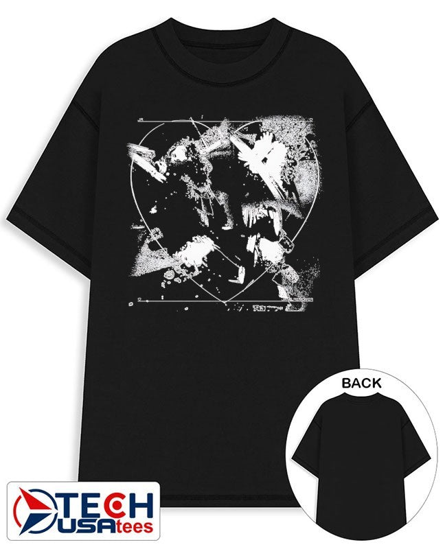 Jr Jane Remover heart black shirt
