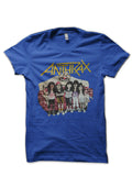 Anthrax cartoon Royal Blue T-Shirt Hoodie, Sweatshirt | CoreVibeTees.com