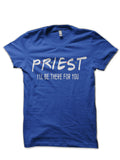 friends Priest Royal Blue T-Shirt Hoodie, Sweatshirt | CoreVibeTees.com