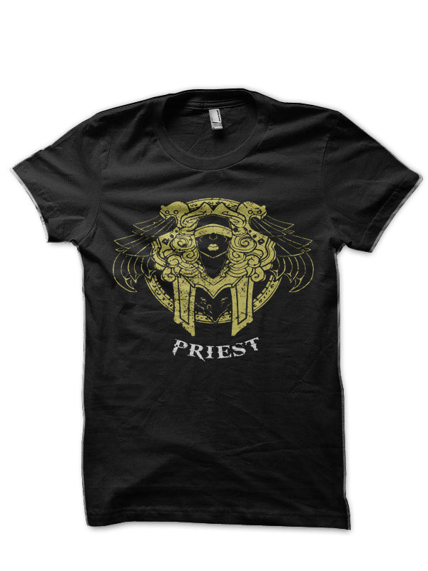WoW Priest Class Black T-Shirt Hoodie, Sweatshirt | CoreVibeTees.com
