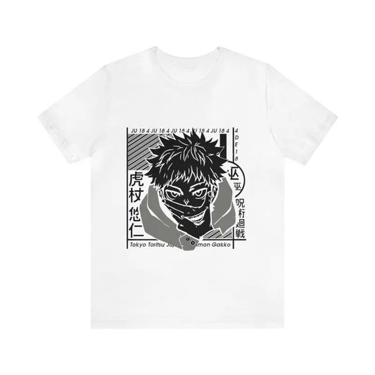 Jujutsu Kaisen Anime T-shirt, Itadori Yuji Kanji Panel Tee, Anime & Manga Gifts Sweatshirt, Hoodie, Comfort Colors