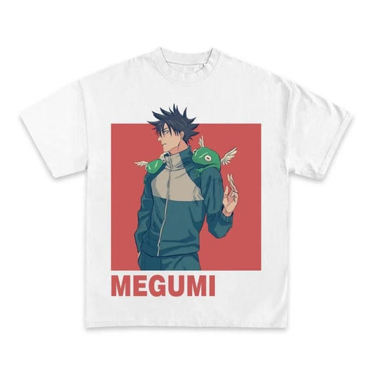 Jujutsu Kaisen Anime T-shirt, Megumi In Square Graphic Tee, Anime & Manga Gifts Sweatshirt, Hoodie, Comfort Colors