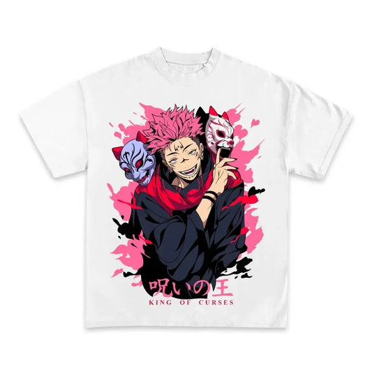 Jujutsu Kaisen Anime T-shirt, Sukuna King Of Curses Graphic Tee, Anime & Manga Gifts Sweatshirt, Hoodie, Comfort Colors
