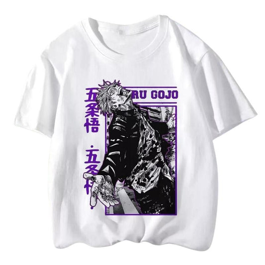 Jujutsu Kaisen Anime Tshirt, Men Gojo Satoru Print Graphic Tshirts, Unisex shirt, Jujutsu Kaisen Tshirt, Anime Shirt, Men vintage tee, Vintage anime tees, vintage graphic tees Menswear Top Sweatshirt, Hoodie, Comfort Colors
