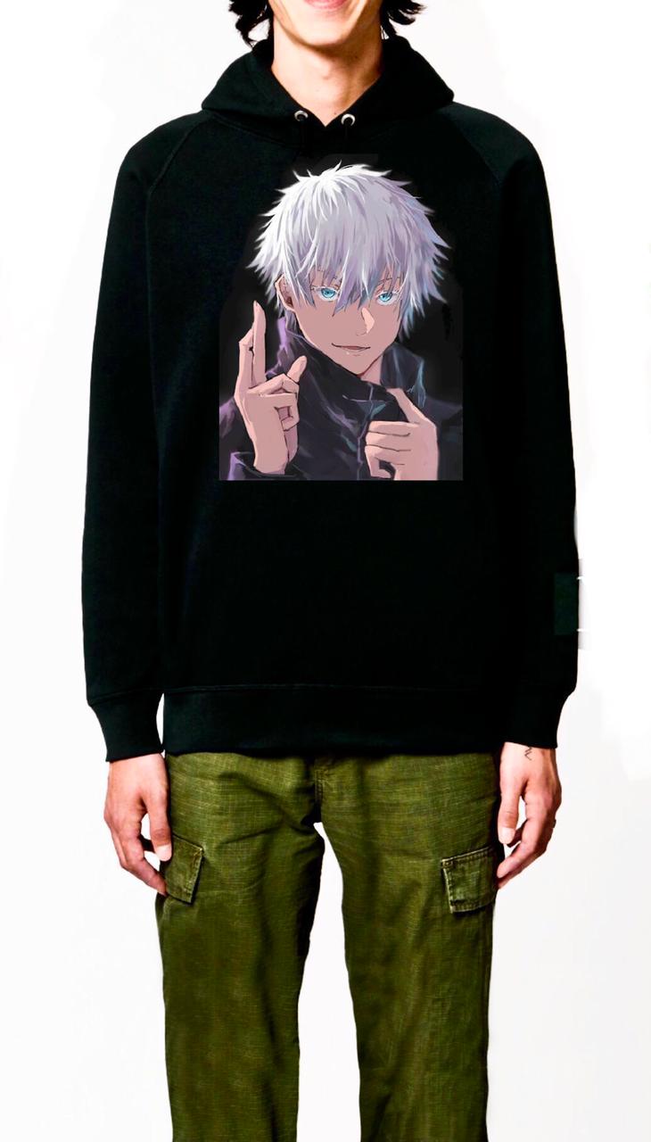 Jujutsu Kaisen Black Hoodie Style001 T-Shirts, Sweatshirt | CoreVibeTees.com