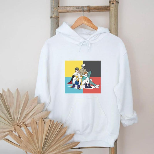 Jujutsu Kaisen Characters Cute T-shirt Sweatshirt Hoodie, Anime Lovers T-shirt Hoodie Sweatshirt, Hoodie, Comfort Colors
