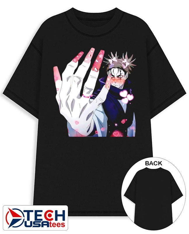 Jujutsu Kaisen Choso nails done shirt