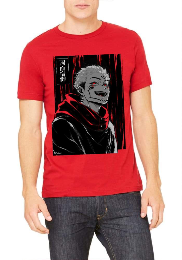 Jujutsu Kaisen Red T-Shirt Hoodie, Sweatshirt | CoreVibeTees.com