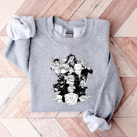 Jujutsu Kaisen Shibuya Sweatshirt Gift For Fans, Anime T-shirt Sweatshirt, Sweatshirt, Hoodie Sweatshirt, Hoodie, Comfort Colors
