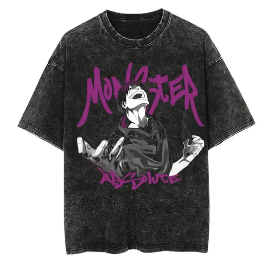 Jujutsu Kaisen Toji Monster Vintage Tee Unisex T-Shirt, Jujutsu Kaisen T-shirt, Anime T-shirt, Full Color, For Men, For Women Sweatshirt, Hoodie, Comfort Colors