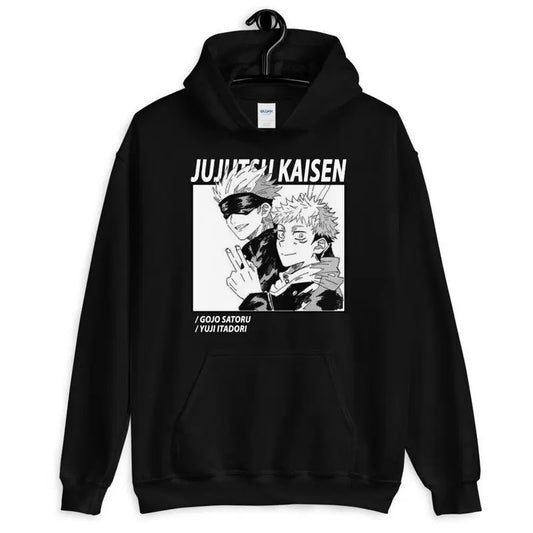 Jujutsu Kaisen, Anime, Gojo and Yuji, Jujutsu Kaisen Merch Unisex Hoodie Sweatshirt, Hoodie, Comfort Colors