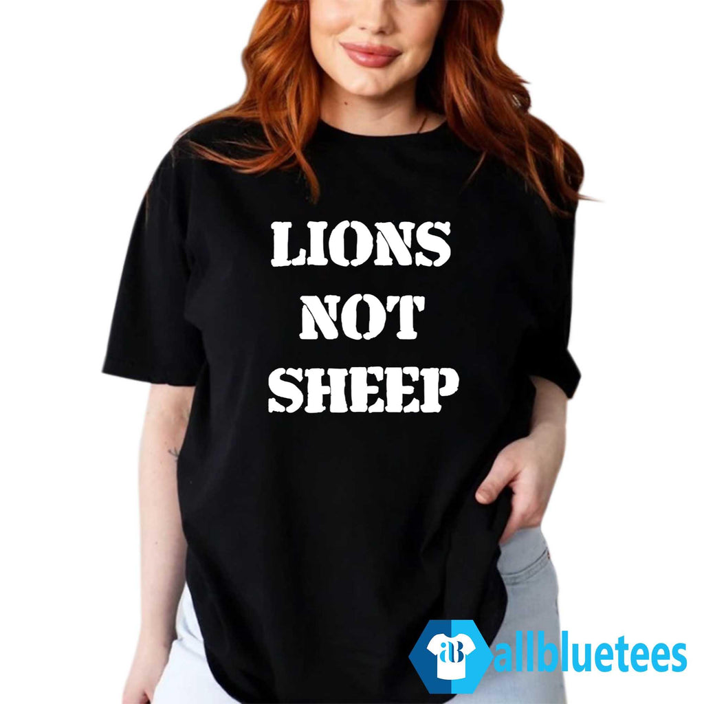 Julian Edelman Lions Not Sheep Shirt
