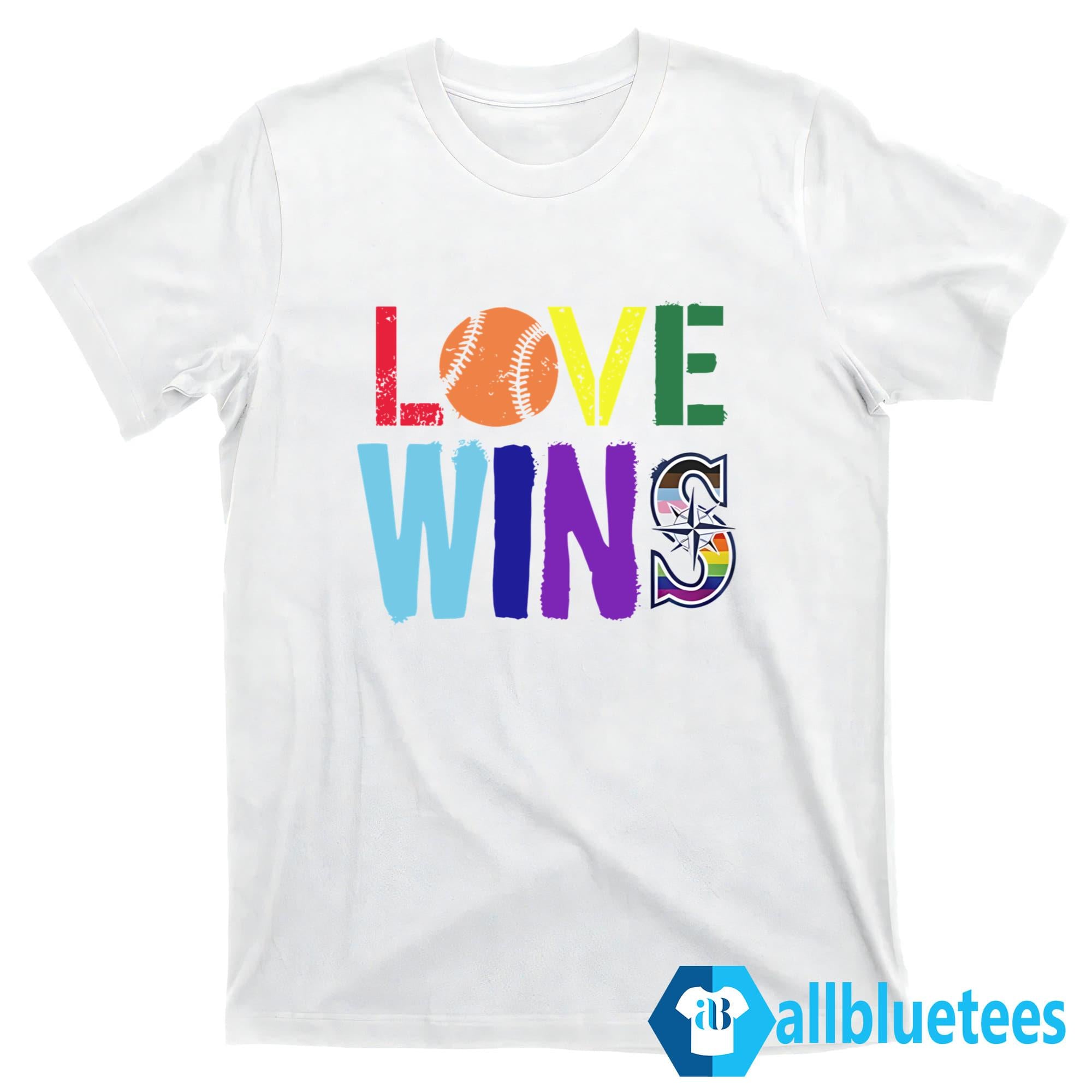 Julio Rodriguez Mariners Love Wins Shirt