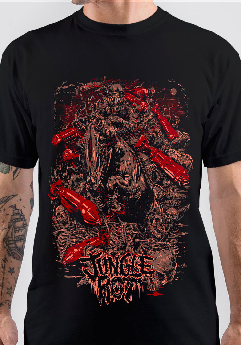 Jungle Rot Art T-Shirt Style001 Hoodie, Sweatshirt | CoreVibeTees.com