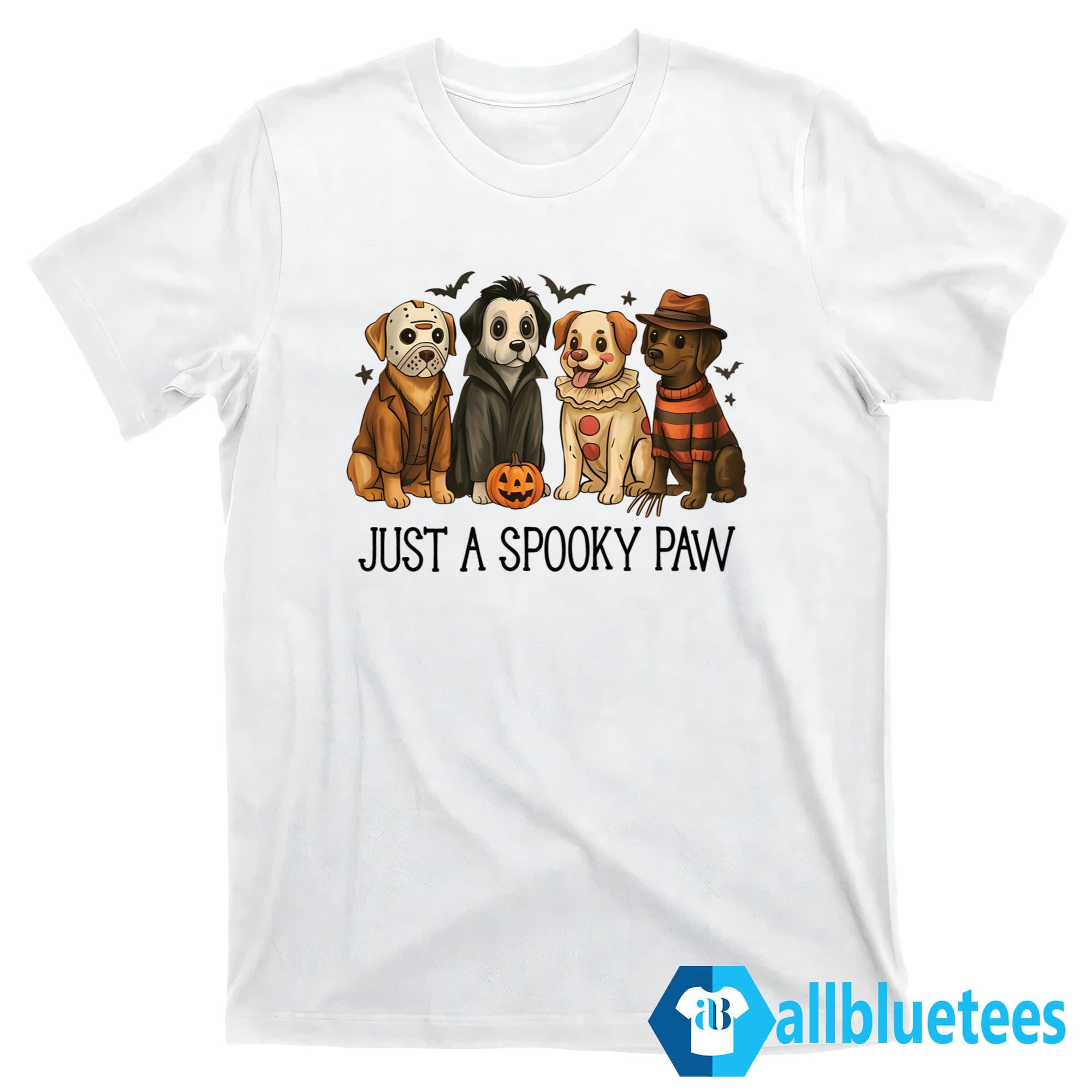 Just A Spooky Paw Shirt