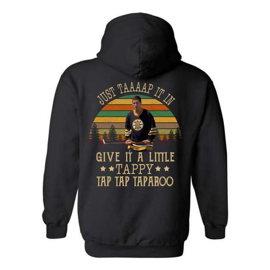Just Tap It In Hoodie - Funny Hockey Design, Perfect for Sports Fans, Ideal for Casual Wear, Comfortable and Stylish, Hoodie For Men, Hoodie For Women Menswear Sweaters