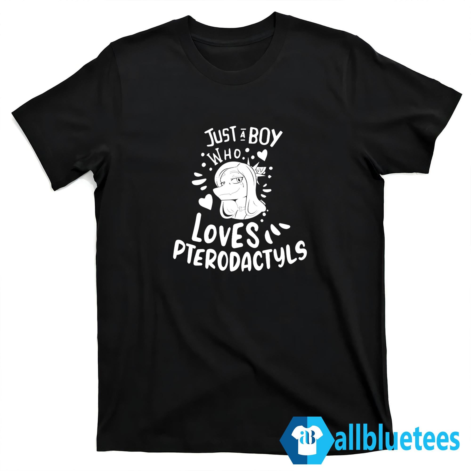Just A Boy Who Loves Pterodactyls Shirt