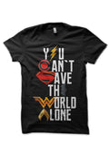Justice League Black T-Shirt Hoodie, Sweatshirt | CoreVibeTees.com