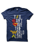 Justice League Navy Blue T-Shirt Hoodie, Sweatshirt | CoreVibeTees.com