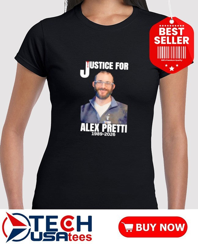 Justice for Alex Pretti 1989-2026 shirt