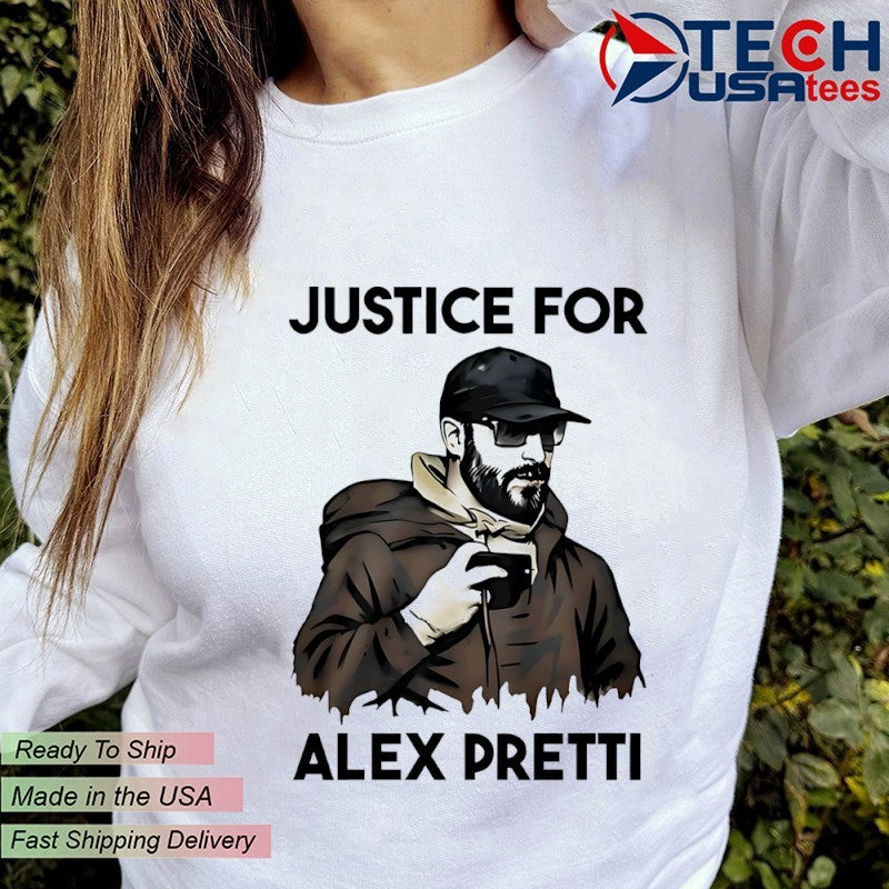 Justice for Alex Pretti Minneapolis ICU Nurse Memorial shirt